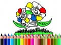 Spel Terug naar school: Bloemen Kleurboek online