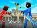 Spel Stickman Politie vs Gangsters Straatgevecht online