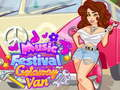 Spel Meisjes Fix It Muziekfestival Ontsnappingsbus online