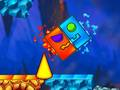 Spel Geometrie Neon Dash Regenboog online
