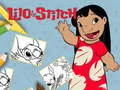 Spel Kleurboek Lilo en Stitch online