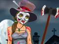 Spel Halloween Meisje Aankleden online
