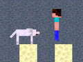 Spel Minicraft: Steve en Wolf Avontuur online