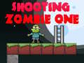Spel Zombie Eén Schieten online