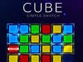 Spel Eenvoudige Kubus 3 Matchen online