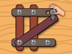 Spel Houten Noten Meester: Schroefpuzzel online