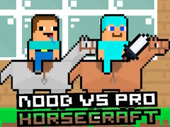Spel Noob vs Pro HorseCraft online