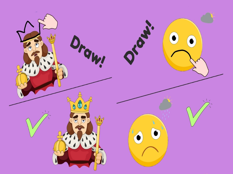 Spel DOP: Teken een deel online