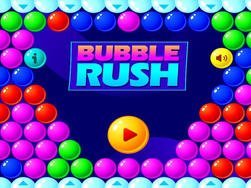 Spel Bubble rush online