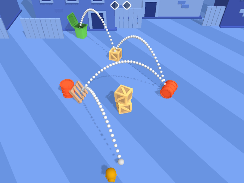 Spel Geef de bal 3D door online