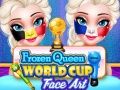 Spel Bevroren Koningin Wereldbeker Gezichtskunst online