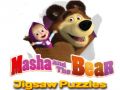 Spel Masha en de Bear: Puzzels online