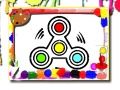 Spel Fidget Spinner Kleurenboek online