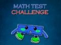 Spel Wiskunde Test Uitdaging online