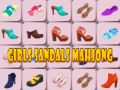 Spel Meisjes Sandalen Mahjong online