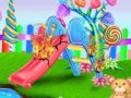 Spel Schoonmaken van de Candy Tuin online