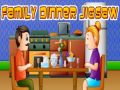 Spel Familie Diner Puzzel online