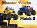 Spel Monster Trucks Match 3 online