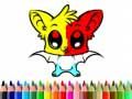 Spel Schattig Vleermuis Kleurboek online