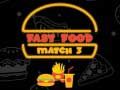 Spel Fastfood Match 3 online