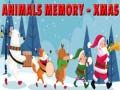 Spel Dieren Geheugen - Kerst online