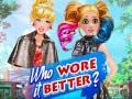 Spel Wie droeg het beter 2: Nieuwe trends online