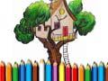 Spel Kleurboek Boomhuis online