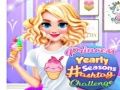 Spel Prinses Jaarlijkse Seizoenen Hashtag Uitdaging online