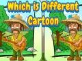 Spel Welke is andere cartoon online