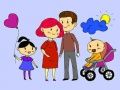 Spel Gelukkige Familie Kleurenboek online