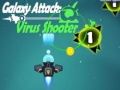 Spel Galaxy Aanval Virus Schutter online