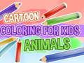 Spel Cartoon Kleuren voor Kinderen Dieren online