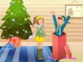 Spel Kerstliefhebbers Glijbaan online