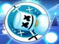 Spel Hop Ball 3D: Dansende Bal op Marshmello Tegelsweg online