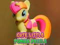 Spel Schattig Kleine Pony Puzzel online