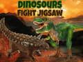 Spel Dinosaurussen Vecht Puzzel online