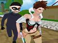 Spel Prinses Subway Run - Wilde Rush VS Dief online