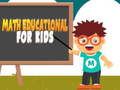 Spel Onderwijs in Wiskunde voor Kinderen online