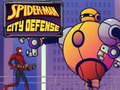 Spel Spiderman: Stadsv defense online