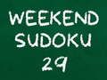 Spel Weekend Sudoku 29 online