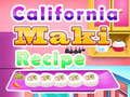 Spel California Maki Recept online