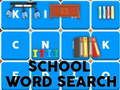 Spel School Woordzoeker online