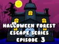 Spel Halloween Bos Ontsnappingsserie Aflevering 3 online