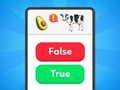 Spel Waar Onwaar - Quiz online