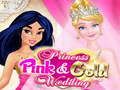 Spel Bruiloft van Prinses Roze en Goud online