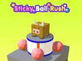 Spel Plakkerige Bal Race online