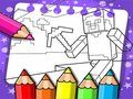 Spel Minecraft Kleurboek online