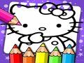 Spel Hello Kitty Kleurboek online