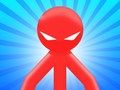 Spel Rode Stokman vs Monster School online