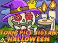Spel Gescheurde Foto's Puzzel Halloween online